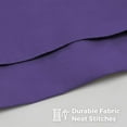 thumbnail image 7 of Tailored Bed Skirt - 14 inch Drop, Grape, Full Bedskirt with Split Corners (Available in 14 Colors) Blissford, 7 of 7