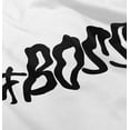 thumbnail image 3 of Hashtag Boss Cute Bossy Babies Romper Boys or Girls Infant Baby Brisco Brands NB, 3 of 7
