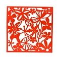 thumbnail image 1 of 4 Flower Hanging Screen Curtain Room Divider Wall Beautiful Home Decor , Red Red 4PCS, 1 of 8