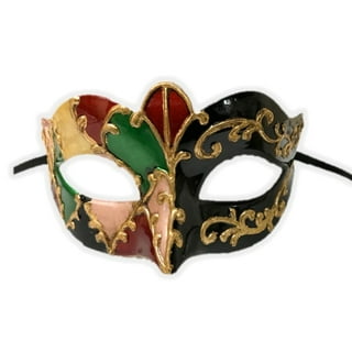 Luxury Mask – Men's Venetian Masquerade Mask – Variety of Colors