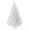 White B, variant on PINDEE 6FT Unlit White Artificial Christmas Tree with Solid Metal Stand, PVC Material 650 Branches Xmas Tree