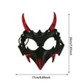 thumbnail image 3 of Espectáculo De Baile De Halloween Dos Medio Rostro Sangrante Tigre Yasha Tengu Hombre Lobo, 3 of 4