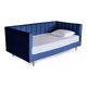 thumbnail image 3 of Cama Individual De Lino Azul Makora Modelo Collins Incluye 1 Colchón, 3 of 7