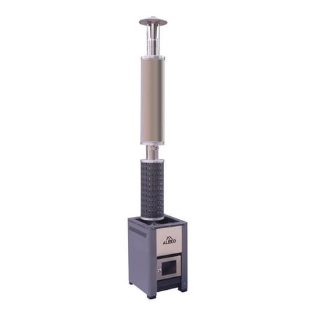 Wood Burning Sauna Heater & Chimney Kit - Equivalent to 9-15 KW Electric Heater