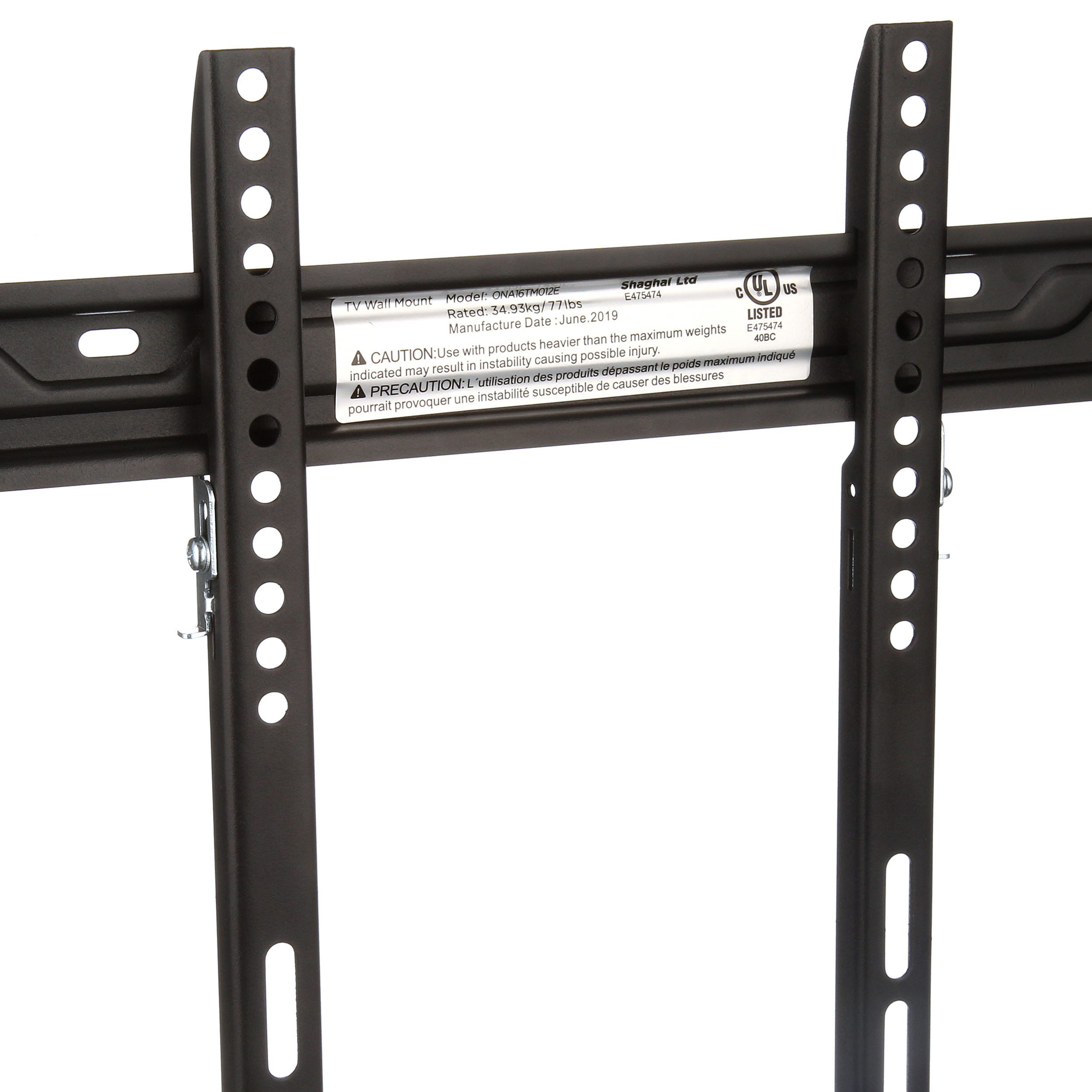 DuraPro Universal Low-Profile Wall Mount for 19" to 60" TVs + Bonus HDMI Cable (DRP650FD) - image 5 of 7