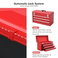 thumbnail image 5 of Barara King Portable Garage Mechanic Tool Cabinet Box with 3 Drawers, 5 of 9