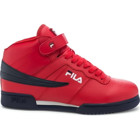 Fila F-13v Lea/Syn Mens Shoes Size 10, Color: Red/Navy/White