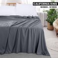 thumbnail image 2 of Flat Sheets Utopia Bedding, paquete de 6 unidades, suave microfibra cepillada, 2 of 6