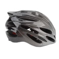 thumbnail image 3 of Casco de bicicleta para adultos PC EPS ajustable ligero para ciclismo de montaña y carretera, gris y negro, 3 of 14