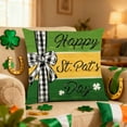 thumbnail image 3 of Tarmeek St Patricks Day Pillow Covers 18x18, Pillow Covers St Patricks Day Decor Cushion Case, Removable Protector for Sofa Couch Bed, Throw Pillow Covers Home St Patricks Day Decorations, 3 of 7