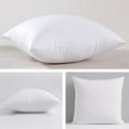 thumbnail image 2 of Throw Pillow Cover 100% Cotton Soft Fill Polyester -45.72 x 45.72 cm Bed Sofa Replacement Pillow Insert - Decorative Pillow Insert Pair, 2 of 6