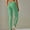 Green, variant on Lilgiuy Women's Color Hip-lifting Sports Fitness Running High-waist Yoga Pants for Travel Vacation Holiday