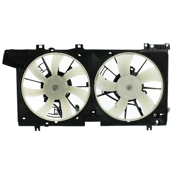Agility Auto Parts 6010322 Dual Radiator and Condenser Fan Assembly for Subaru Specific Models