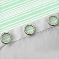 thumbnail image 4 of Feelyou Modern Abstract Ombre Black Out Curtains for Teens, Green Lines Stripes Curtains Pack of 2 (42x63 Each), Simple Fashion Style Bedroom Curtains, Curtains and Drapes Decor, 4 of 6
