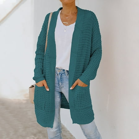 New for Fall! HIMIWAY Stay Cozy and Trendy with Our Fashionforward Women s Knitwear a Musthave for Every Fashion Enthusiast! Trendy and Comfortable Women s Jumper Green M