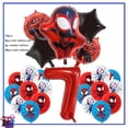 thumbnail image 5 of Nuevos suministros para decoración de fiesta de cumpleaños de Spidey y sus increíbles amigos Globos de Spidey Servilletas de papel Vasos Platos Baby Shower Niños, 5 of 5