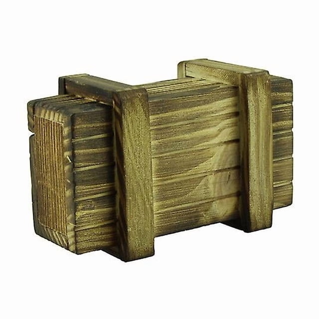 Caja secreta de madera con compartimiento secreto de Intelligence Magic Puzzle