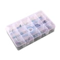thumbnail image 4 of Contenedor organizador de cuentas de rejillas, 15 rejillas organizadoras de plástico Caja de almacenamiento transparente Caja de almacenamiento de plástico visible Durabilidad probada en el tiempo Jadeshay A, 4 of 8