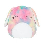 Squishmallow Kellytoy 2021 Springtime 16" Candy the Rainbow Easter Bunny Plush Doll Super Soft