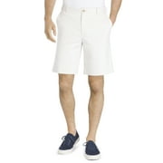 IZOD Men's Saltwater Comfort Flat Front 9.5" Chino Short