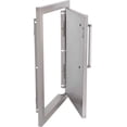thumbnail image 3 of Bonfire CBASDV1724 17 x 24" Vertical Stainless Steel Single Door", 3 of 7