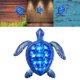 thumbnail image 1 of Tortuga de Hierro Forjado Decoración Del Hogar - Decoración de Pared Tortuga Escultura Colgante , Azul Macarena Colgante de pared de tortuga de hierro, 1 of 7