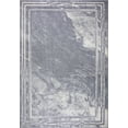 thumbnail image 1 of Logan Grey Rustic Bordred Marble Design Modern Contemporary Area Rug Runner Tapis For Living Room BedRoom Hallway Dining Size 3x5 3x10 4 by 6 5x7 6x9 8x10 9x12, 1 of 5