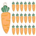 thumbnail image 1 of 20pcs Easter Carrot Shape Pendants Easter Carrot Design Pendants Easter Jewelry Making, 1 of 2