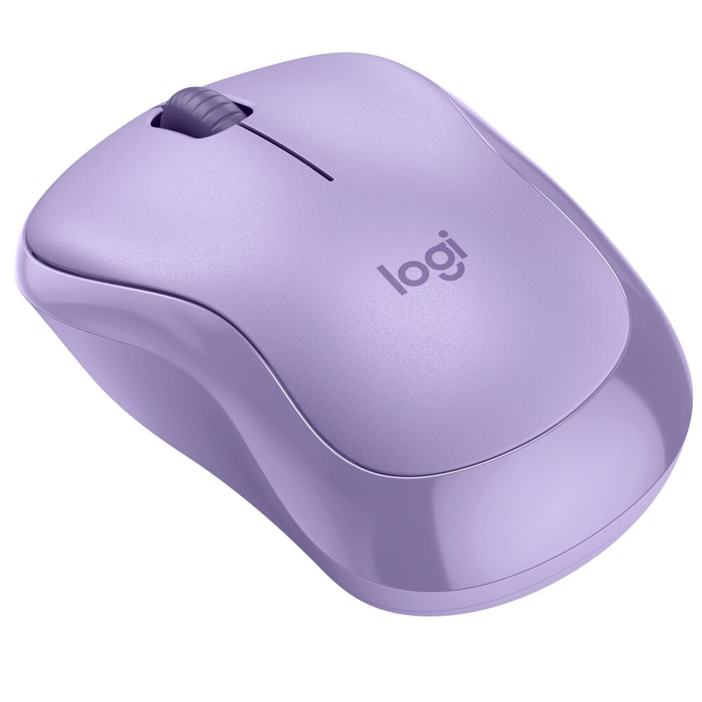 Logitech Silent Wireless Mouse, 2.4 GHz with USB Receiver, Ambidextrous, Lavender - image 3 of 5