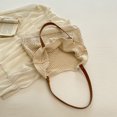 thumbnail image 2 of Bolso Mano Ahuecado para Mujer Hombro Ganchillo Al Aire Libre (Beige), 2 of 6