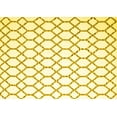 thumbnail image 1 of Ahgly Company Indoor Rectangle Trellis Yellow Contemporary Area Rugs, 2' x 3', 1 of 4