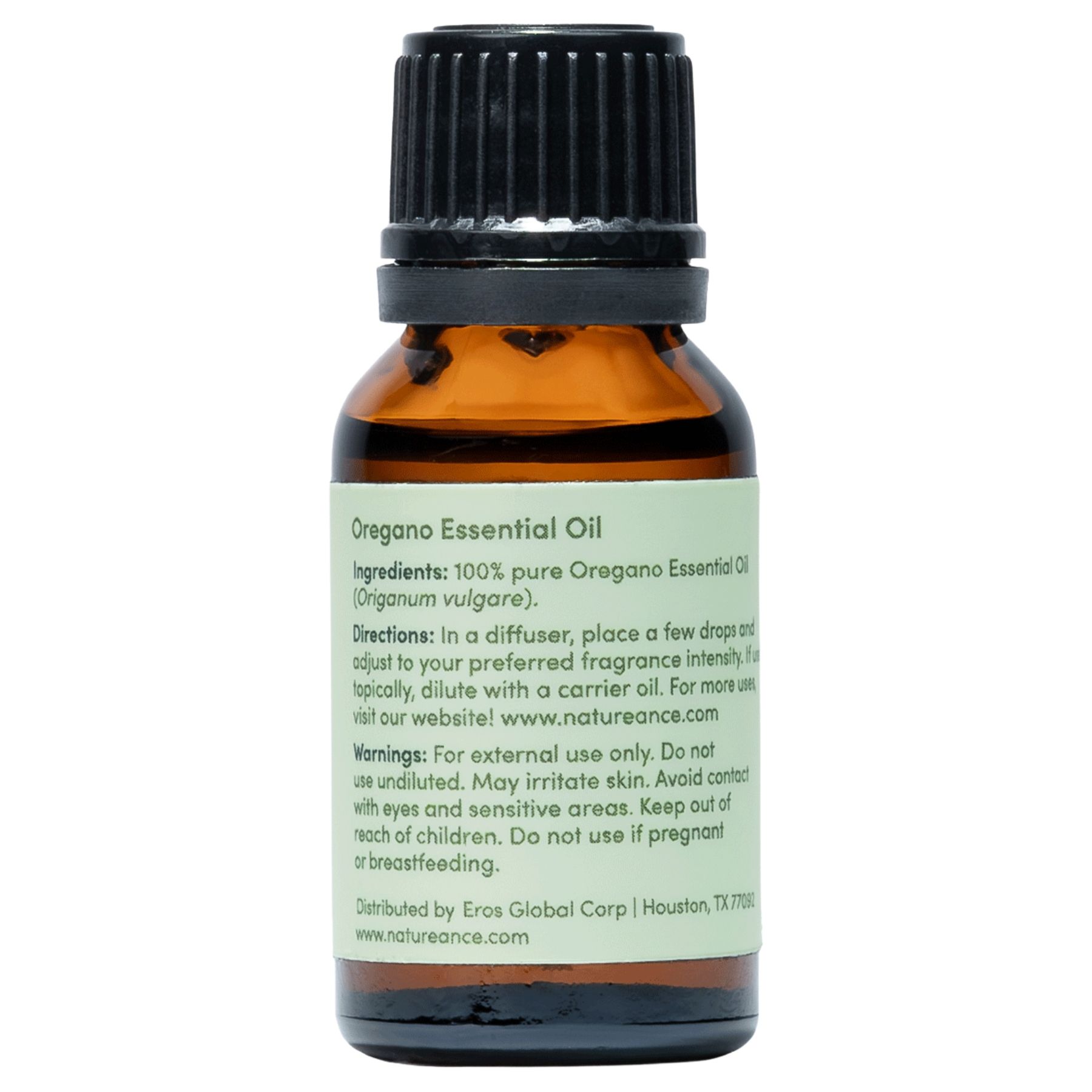 Natureance Oregano Essential Oil (0.5 oz) - 100% Pure and Natural, Therapeutic Grade Essential Oil