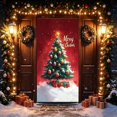 thumbnail image 5 of Christmas Door Cover Hanging Decor Holiday Party for Home Front Door Bedroom Wall Indoor Xmas, 5 of 9