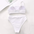 thumbnail image 5 of 2025 Womens High Waisted Swimsuits Womens Swimsuits Plus Size Two Piece Bottom Padded Bathing Suits Mesh Swimsuit Top Bikini Sets Top Two Beach Rompers for Teen S Piece, 5 of 5