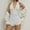 White, variant on Generic Womens Two Piece Swimsuits Tummy Control Tankini Bathing Suit Sexy Halter V Neck Swimwear with Bikini Bottom