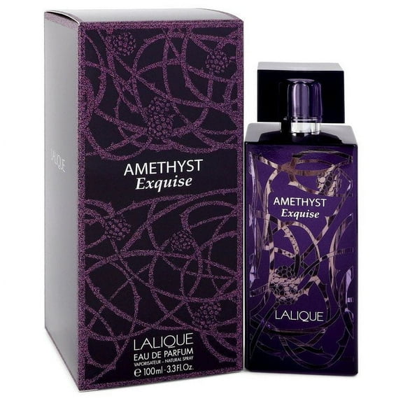 Lalique Amethyst Exquise by Lalique Eau De Parfum Spray 3.3 oz for Female