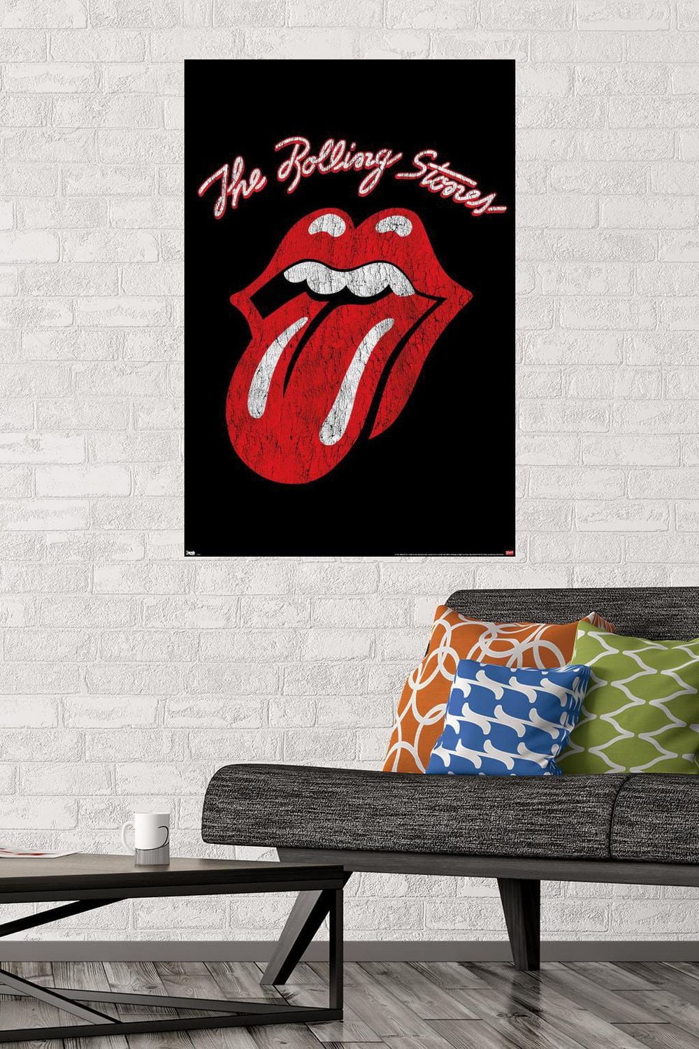 Rolling Stones - Classic Logo Wall Poster