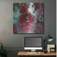 thumbnail image 5 of Luxe Metal Art 'Earth as Art: Colima Volcano' Metal Wall Art, 36"x36", 5 of 7