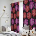 thumbnail image 5 of Blackout Kids Curtains,Pioneer Flower Floral Print Pattern Childrens Insulated Curtains Set Of 2,Bedroom Essentials,Toddler Room Decor 52"x84", 5 of 5
