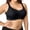 Black, variant on Ladies Plus Size Wireless Seamless Back Support Comfortable Everyday Bra
