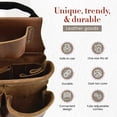 thumbnail image 4 of Set de cinturón con herramientas Style N Craft Leather Framer's para hombre, 4 of 7