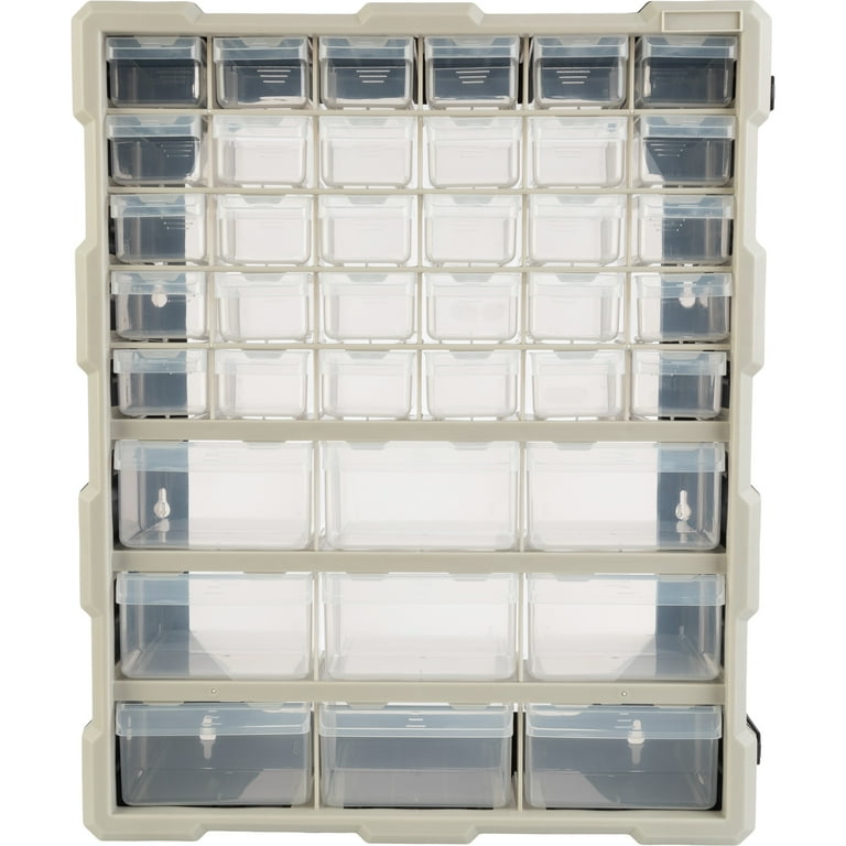 Stalwart 39-Drawer Small Part Organizer - Desktop or Wall