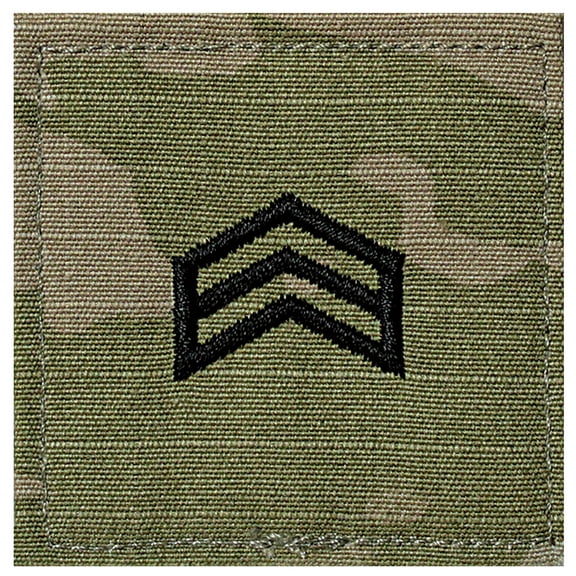 Army ROTC OCP Hook & Loop Sergeant Patch