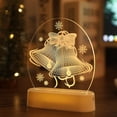 thumbnail image 2 of Luces de árbol de Navidad TANGJMXG muñeco de nieve Decoración de dormitorio 2022, 2 of 5
