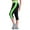 Green, variant on WEIYLL Women's Yoga Pants Drying Quick Elastic Point Tight Reflective Green Pant L