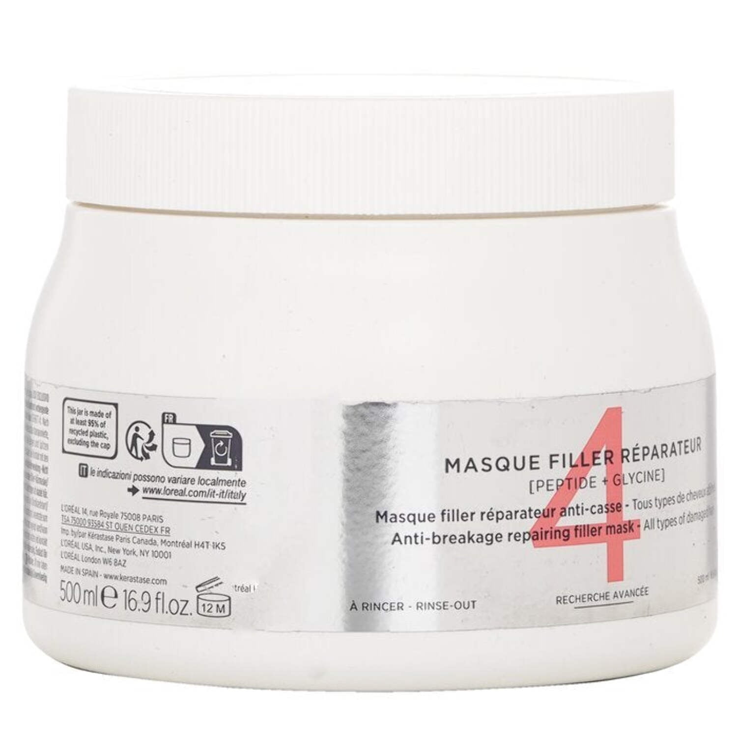 Kerastase Paris Premiere 4 Anti-Breakage Repairing Filler Mask for Damaged Hair - 16.9 oz