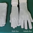 thumbnail image 6 of BOMJJOR Michael Rhinestone Glove for Adult Men Women Glove Punk Gift Collection Sequins Glove Right, 6 of 6