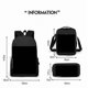 thumbnail image 2 of Sonic Backpack Sonic Elementary School Bag Lunch Bag Pencil Bag Three-piece Set 18-NMAOV, 2 of 2