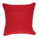 thumbnail image 2 of Parkland Collection Trix Transitional Funda de almohada roja y blanca con inserto de poliéster Parkland Collection PILA11017P, 2 of 2