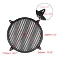 thumbnail image 4 of Unique Bargains 2pcs 8' Black Round Car Speakers Cover Plastic Mesh Woofer Subwoofer Protector, 4 of 5